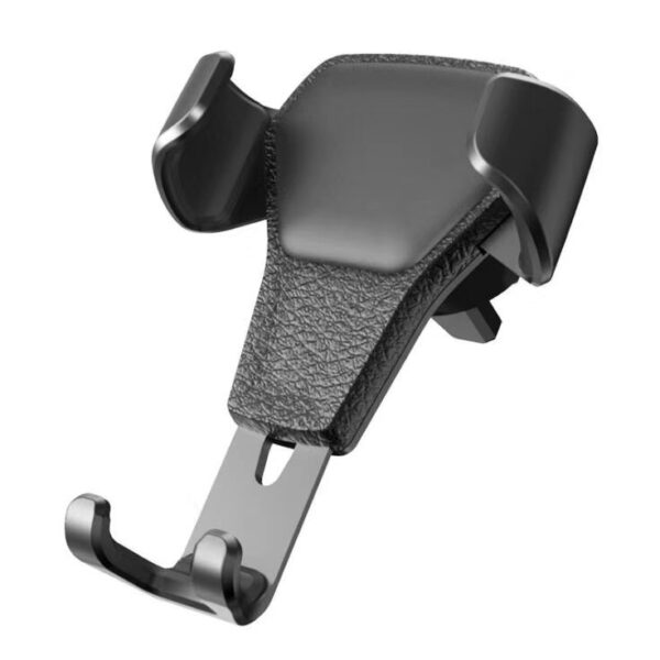 1231122590946.jpg Leather Grain Gravity Car Phone Holder