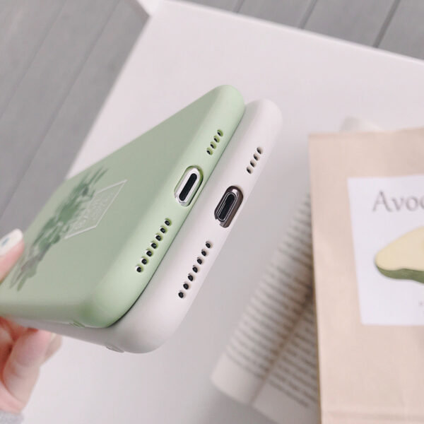 1332402992198.jpg Plant Silicone Phone Case Soft Back Cover with Full Protection