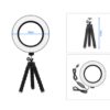 6-Inch LED Ring Light with Tripod | USB Fill Light for Phone & Camera