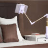 Adjustable Long Arm Phone & Tablet Holder – Bedside & Desk Mount