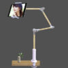 Adjustable Long Arm Phone & Tablet Holder – Bedside & Desk Mount