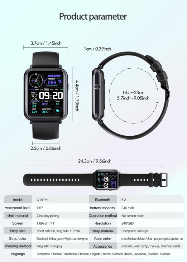 24a7da25-fd81-458a-9ef3-c1771e9b0cef.jpg Smart Waterproof Watch with Bluetooth 5.2 & Full Touch Screen