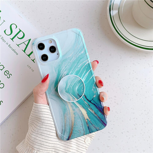 263479350362.jpg Marble iPhone Case Stylish TPU+PC Back Cover for iPhone 7–13 Pro Max