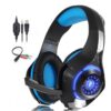 GM-1 Stereo Gaming Headset with Mic & LED Light