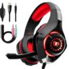 GM-1 Stereo Gaming Headset with Mic & LED Light