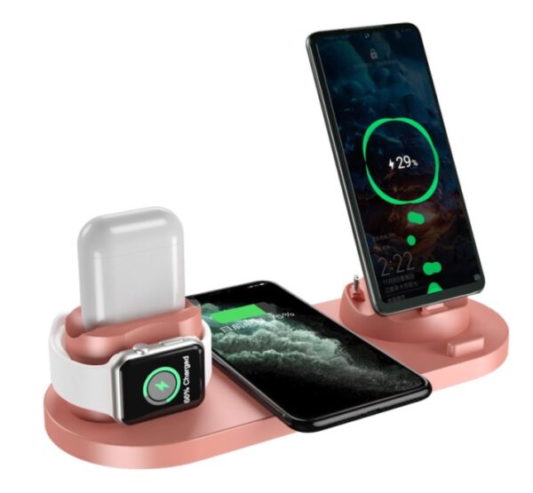 6ea22150-fdff-4727-bfa9-82bbaa801e34.jpg Wireless Charger For Phones 6 In 1 Charging Dock Station