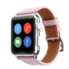 732965831505.jpg Cowhide Leather Apple Watch Strap In Pink (38/42mm)