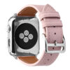 884850364435.jpg Cowhide Leather Apple Watch Strap In Pink (38/42mm)
