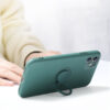968862578693.jpg Liquid Silicone iPhone 12 Case with Ring Bracket - Non-Apple, Fully Compatible