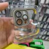 Mobile Phone Case With Glass Lens Film TPU Without Frame