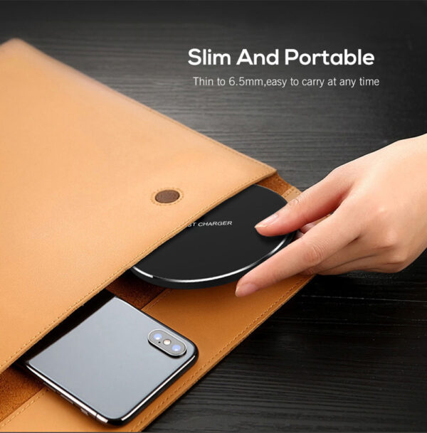 c89614cf-300d-433f-901b-3e4bf06cabb1.jpg 10W Frosted Wireless Charger | Fast Charging Pad for iPhone, Samsung