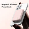 Mini Magnetic Wireless Power Bank 5000mAh – Fast Charge & Travel Ready